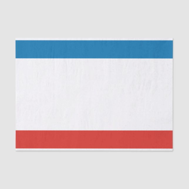 Crimea Flag Tissue Paper (Front)