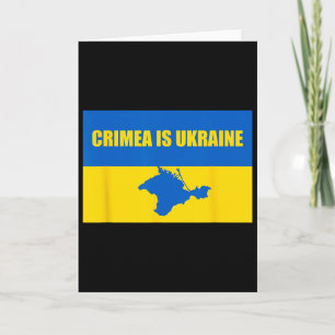 Crimea Is Ukraine - Annexation Of Crimea Ukrainian Card