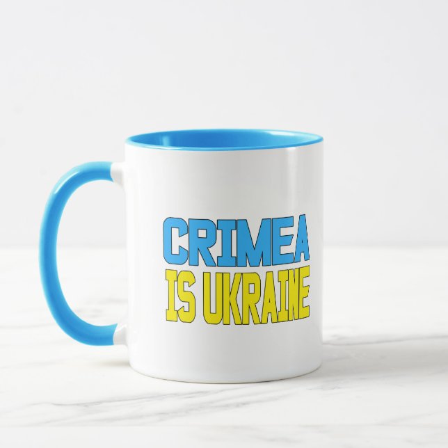 Crimea is Ukraine Mug (Left)