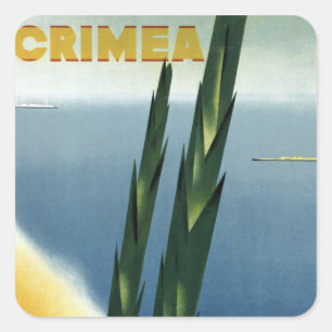 Crimea Square Sticker