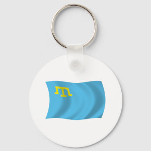 Crimean Tatars Flag Keychain