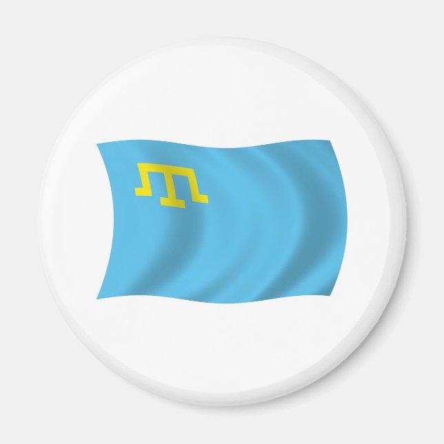 Crimean Tatars Flag Magnet (Front)