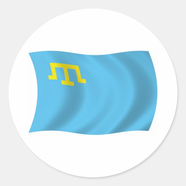 Crimean Tatars Flag Sticker (Front)
