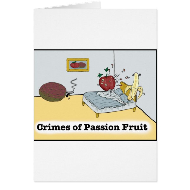 Crimes of Passion Fruit Zazzle (Front)