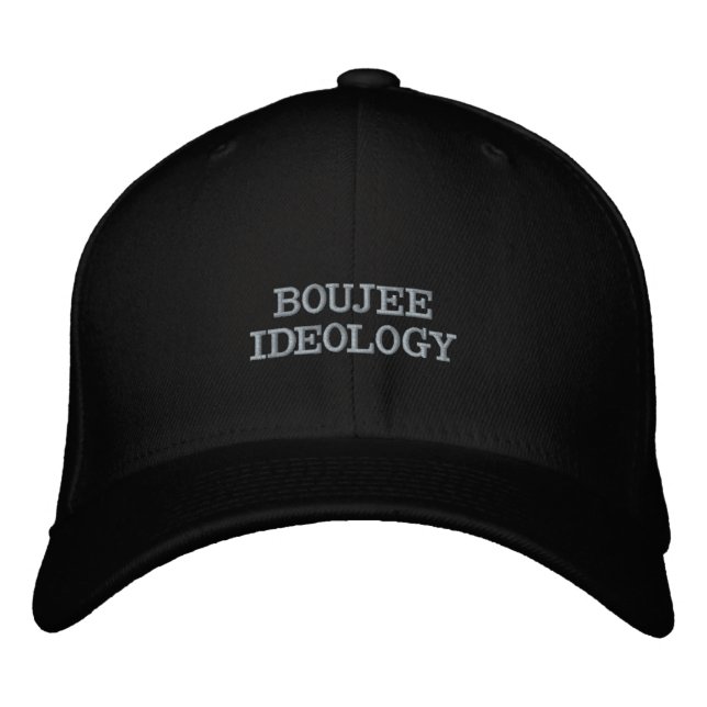 CRIMINAL BOUJEE IDEOLOGY (TM)-HATS EMBROIDERED HAT (Front)