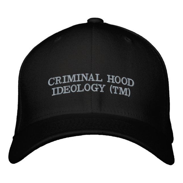 CRIMINAL HOOD IDEOLOGY HAT (Front)