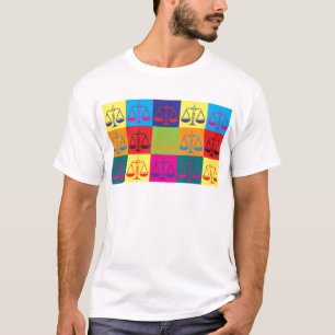 Criminal Justice Pop Art T-Shirt