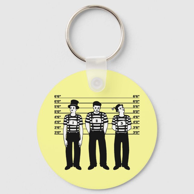 Criminal Mimes Key Ring (Front)