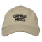 criminal minded Adjustable Hat