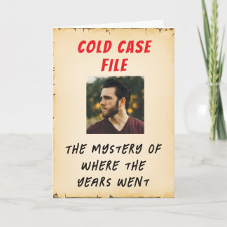 Criminal Minds Inspired Birthday Card | Funny 