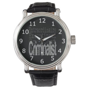 Criminalist Extraordinaire Watch