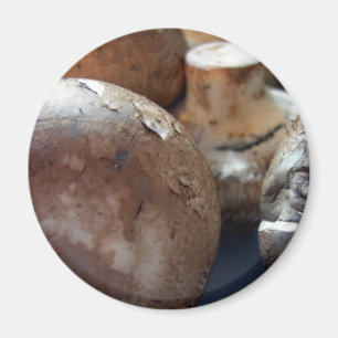 Crimini mushrooms magnet