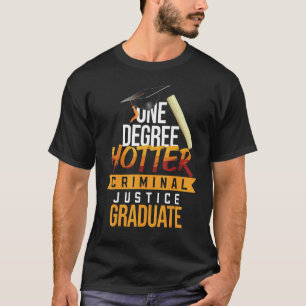 Criminology Degree Future Law Enforcer Policeman T-Shirt
