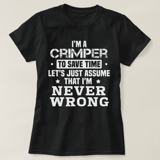 Crimper T-Shirt (Design Front)