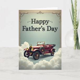 Crimson Auto Sweet Fathers Day Card