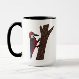 Crimson Bellied Woodpecker Mug