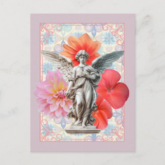 Crimson Blessing Holiday Postcard