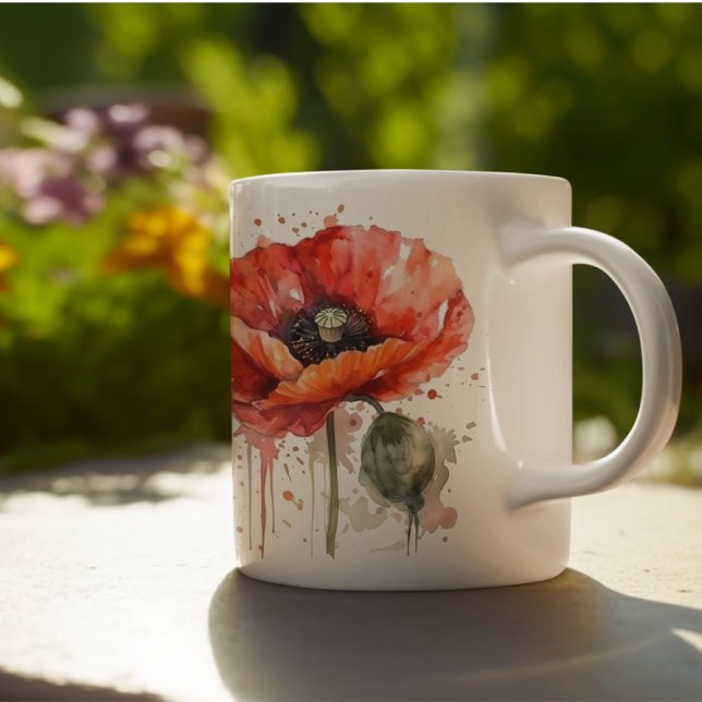 Crimson Bloom  Coffee Mug (Creator Uploaded)