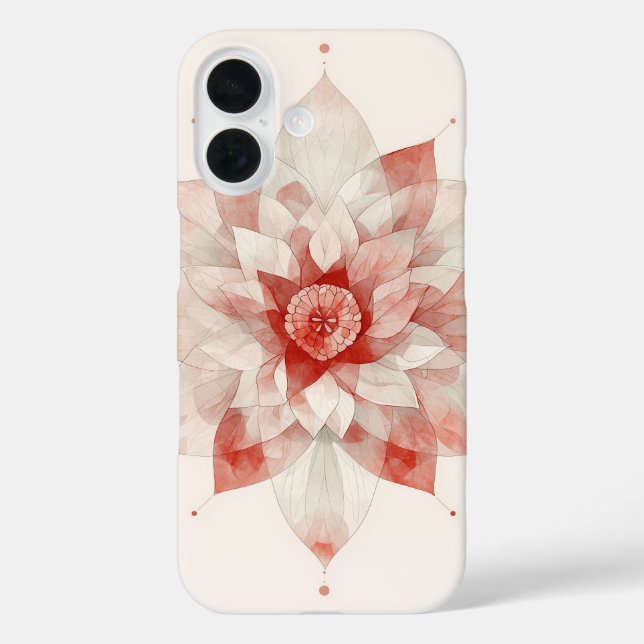 Crimson Bloom Redux Case-Mate iPhone Case (Back)