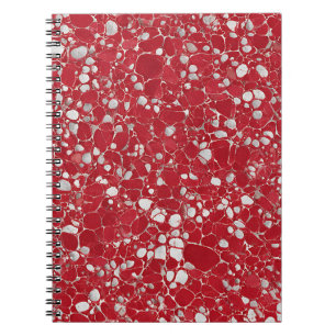 Crimson Classic Marble Notebook