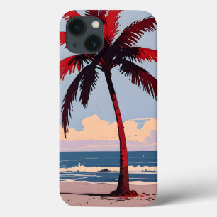 Crimson Coastline iPhone 13 Case