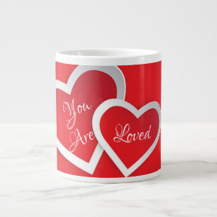 Crimson Comfort Large Coffee Mug