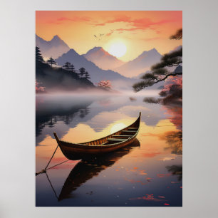 crimson dawn drift poster