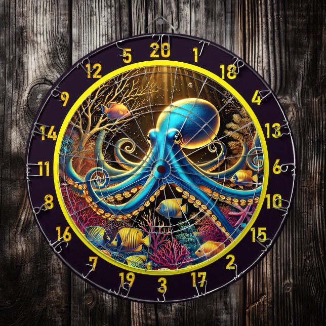 Crimson Depths Octopus Dartboard (Creator Uploaded)