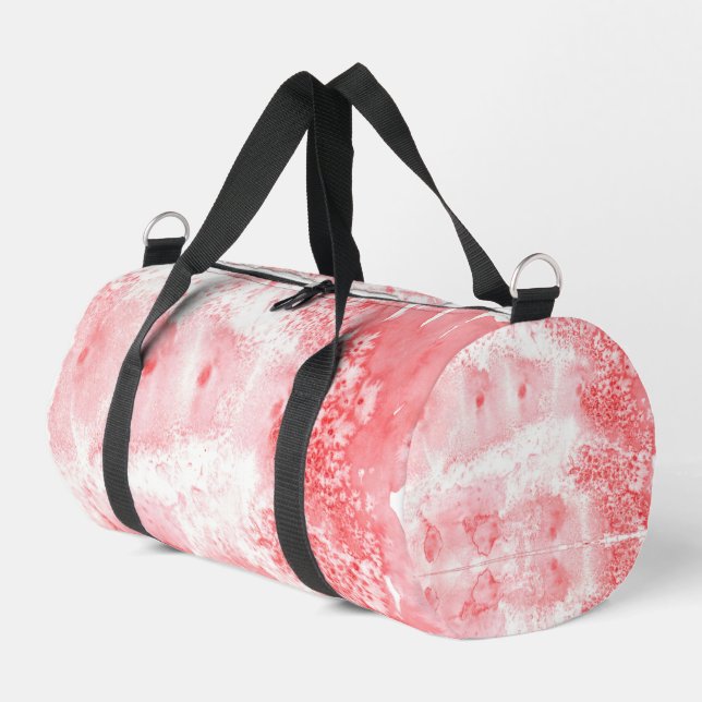 Crimson Echoes Duffle Bag (Left Corner)