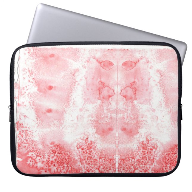 Crimson Echoes Laptop Sleeve (Front)