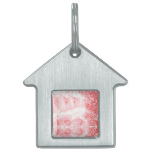 Crimson Echoes Pet ID Tag