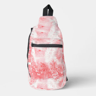 Crimson Echoes Sling Bag