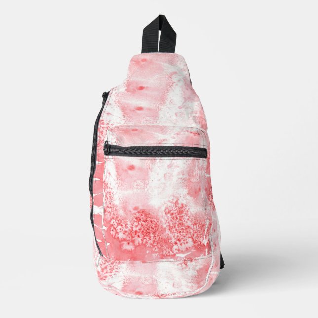 Crimson Echoes Sling Bag (Front)