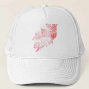 Crimson Echoes Trucker Hat