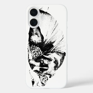 Crimson Edge, Autumn Heart iPhone 16 Case