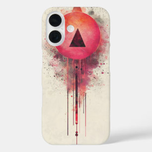 Crimson Eye Totem iPhone 16 Case