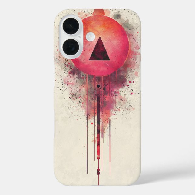 Crimson Eye Totem Case-Mate iPhone Case (Back)