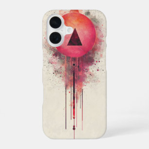 Crimson Eye Totem iPhone 16 Case