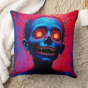 Crimson Eyes: Horrors of the Mind Cushion