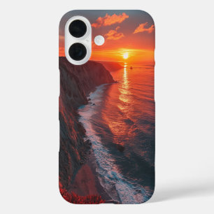 Crimson Fall iPhone 16 Case
