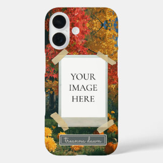 Crimson Fall iPhone 16 Case