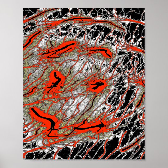 Crimson Fluidmotion Poster (Front)