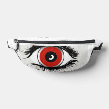 Crimson Gaze Fanny Pack