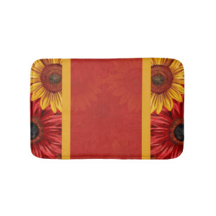 Crimson Gold Bath Mat