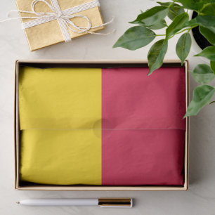 Crimson & Gold Tissue Paper Wrap – Customisable