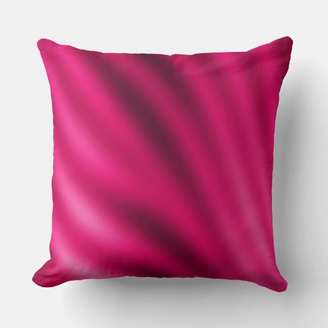 Crimson Gradient Abstract Cushion (Front)