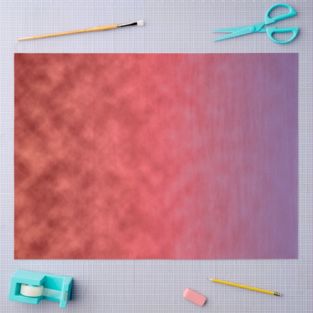 Crimson Haze at Dusk Tissue Paper (Craft)