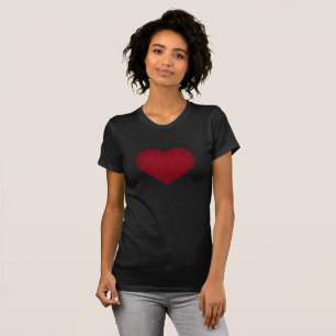 Crimson heart T-Shirt