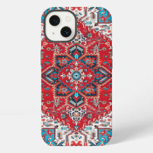 Crimson Heirloom: Moroccan Heritage Rug Art iPhone 13 Case