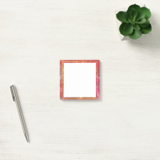Crimson Luxe Pads Post-it Notes